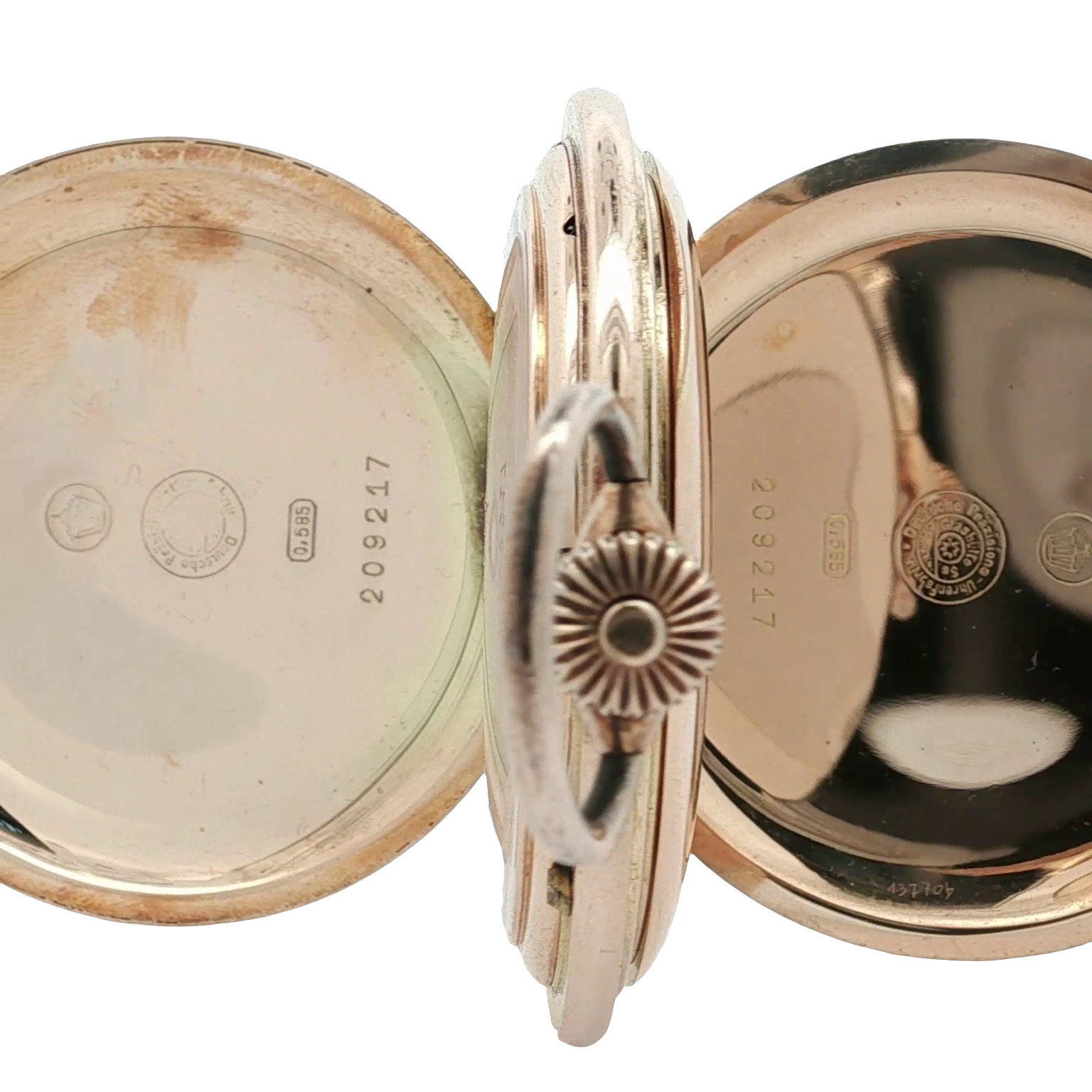 Glashütte Gold Taschenuhr